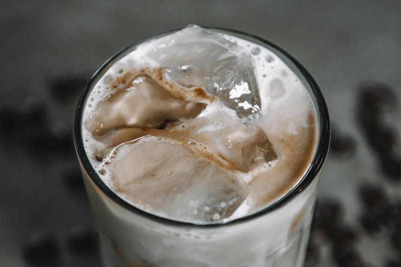 Cold Brew Coffee in a tall glass with ice